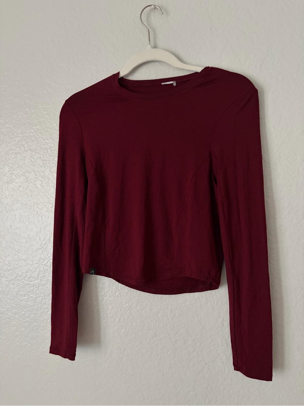 MellowSoft Mid Long Sleeve Top Rosewood Size L